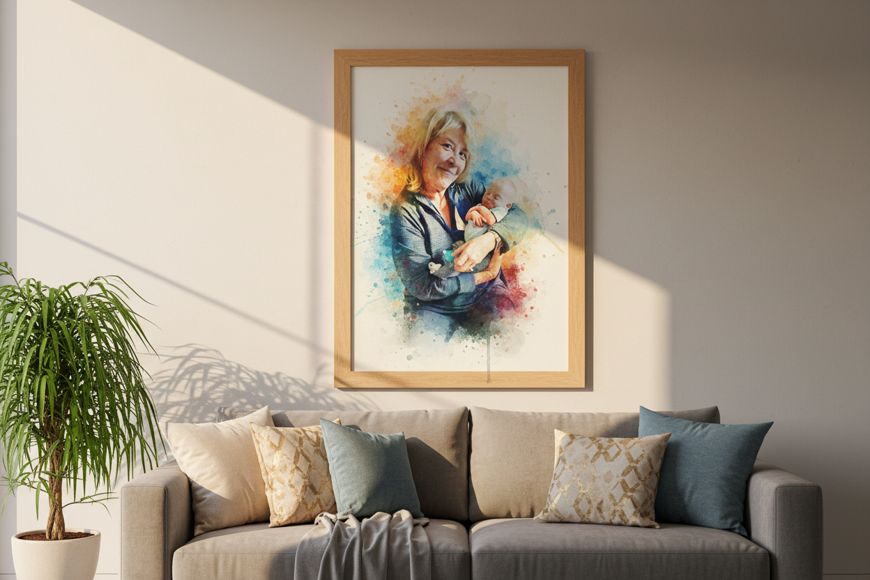 The Mother's Day Gift She'll Hang on Her Wall Forever