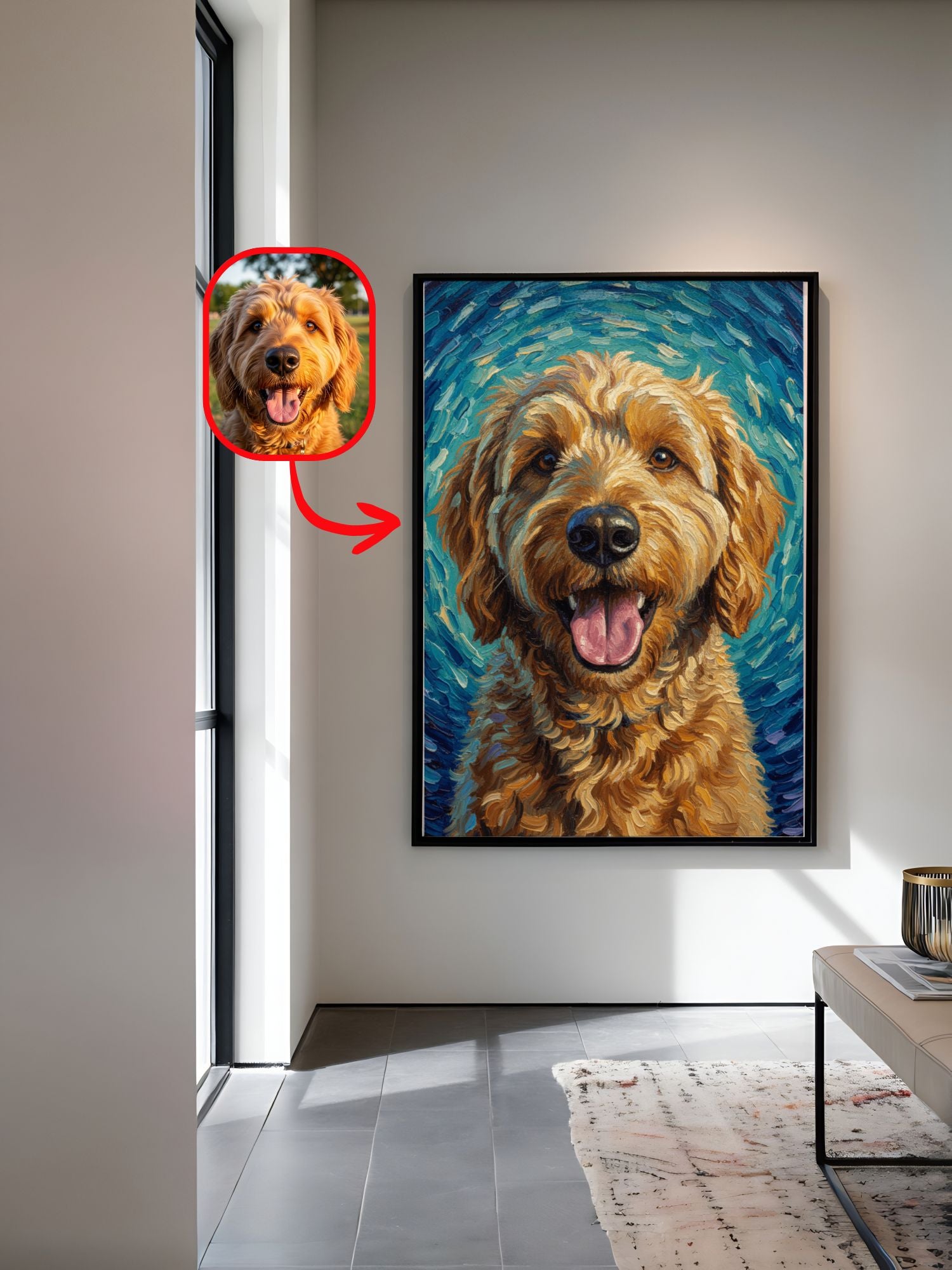 Van Gogh Oil Art Style