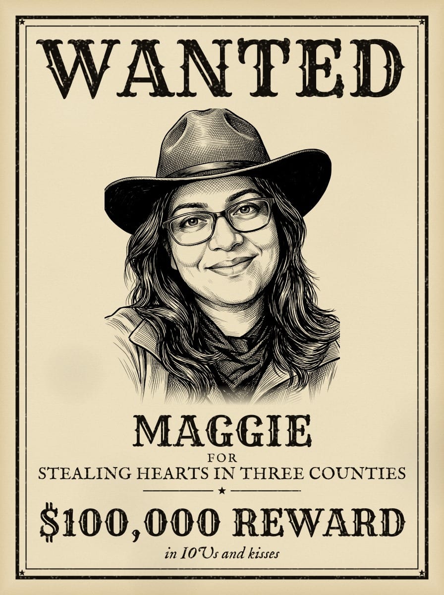 Wanted Poster sample in The Outlaw